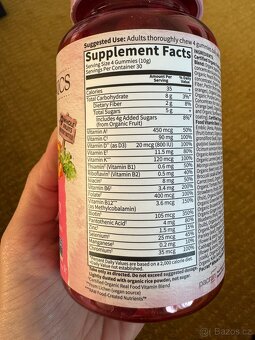 Organické multivitamíny pro ženy Garden of Life Organics Wom - 2