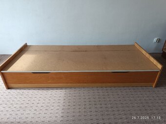Postel s úložným prostorem (bez matrace) - 2