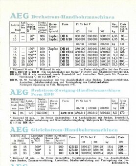 Vŕtačka AEG DB50 (Koupím) - 2