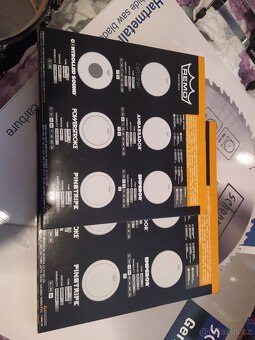 Blany: Remo 12" Pinstripe clear a Remo 14" Pinstripe clear - 2