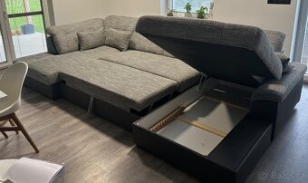 Rozkládací gauč s úložným prostorem - 2