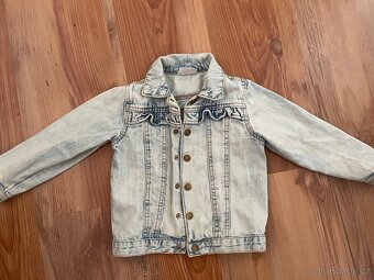 Dívčí džínová bundička ve vel. 98 - 2