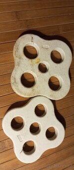 Keramické izolační oddělovací podložky cca 100ks - 2