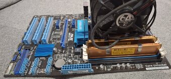 Základní deska s Procesorem amd am3+ DD3 ram 8GB - 2