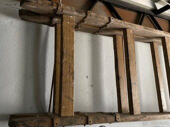 Masivní dřevěný žebřík - 2