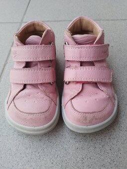 Barefoot kotníkové boty Superfit Superfree Nappa Rosa vel. 2 - 2