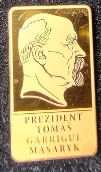 Zlatá cihlička 999/1000 Masaryk - 2