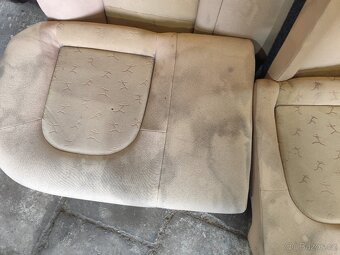 Sedačky béžové elegance - Škoda Fabia I - 2