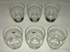 6x starší malé sklenky - jako nové - 2