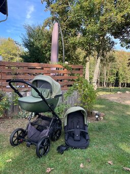 Kombinovaný kočárek RIKO NESO 3v1 + AUTOSEDAČKA –od narození - 2