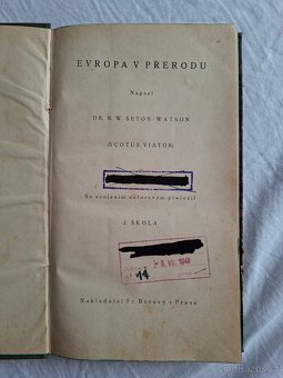 Evropa v přerodu - Robert William Seton-Watson - 2