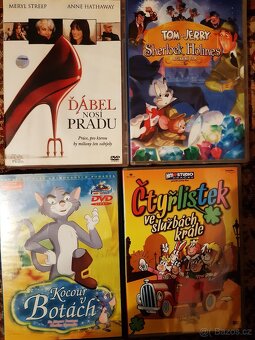 DVD filmy, CD hudba 27 ks originály - 2