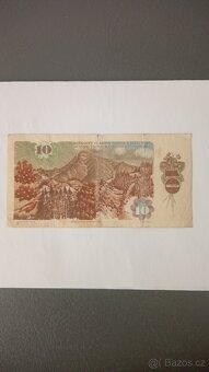 Bankovka 10 Kčs ČSSR - 2