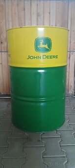 Plechový sud John Deeere - 2