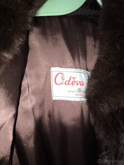 Kabát kožešina + čepec - 2