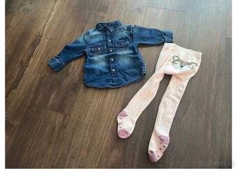 Oblečení pro holčičky 6-9měsíců (7ks) - 2