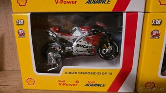 Modely motocyklu - 1:18 / 7ks - 2