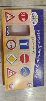 Dřevěné pexeso dopravní značky - 2