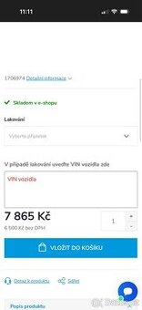 Nárazník přední DAF LF 05.2013+ - 2