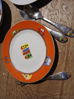 Dětská jídelní sada auta - 2