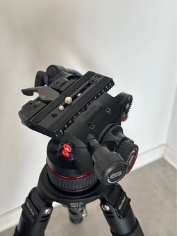 Video stativ Rollei Rock Solid Alpha II XL + Manfrotto 608 - 2