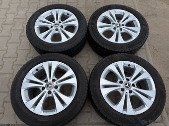 4x al kola 5x112 17 + pneu letní 225/55 R17C - 2