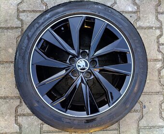 Alu kola originál Škoda Fabia III , Rapid 5x100 R16 Italia - 2