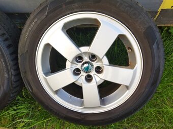 Prodám sadu originálních disků Škoda R16 5X100 - 2