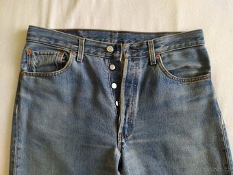 Prodám kalhoty Levis 501, vel. W33 , L32 - 2