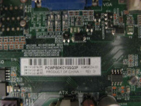 Prodám funkční sestavu motherboard +CPUI3 + Větrák + zdroj - 2