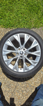 Alu kola 18"+ letní pneu Škoda SUPERB 4 a 3 - 2