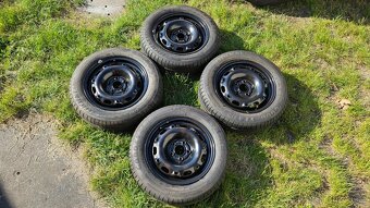 Škoda Fabia letní pneumatiky 185/60 R14 disky 6Jx14 5x100 - 2