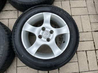 4x alu disky 4x100 R14, letní pneu 70% - 2