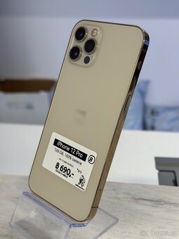 iPhone 12 Pro - 128GB - 100% BAT - 6M ZÁRUKA - GOLD - 2