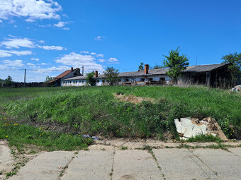 hala 500m2, bývalý prasečák + pozemek 2500m2 - 2