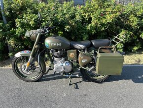 Royal Enfield Bullet 500, unikátní edice ČSR armády TOP, DPH - 2