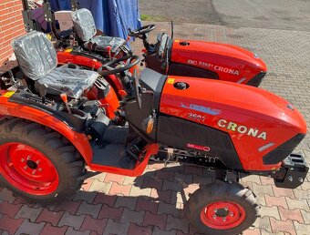 Traktor crona 2601, malotraktor 4x4 - 2