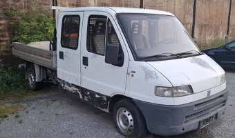 Fiat Ducato Valník 7-mistní 2.8D 64kw r.v.1999 - 2