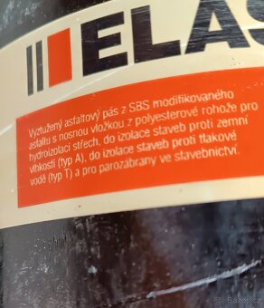 Asfaltový pás hydroizolační ELASTEK  40  a GLASTEK  40  (DEK - 2