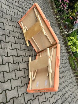 Prodám zánovní skládací masážní lehátko s taškou - 2