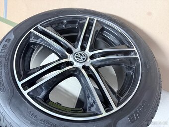 Alu kola R17 5x112 ET40 + zimní pneu Sava eskymo HP2 - 2