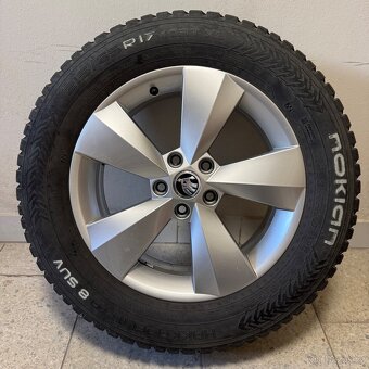 Alu kola Nanuq na škodu kodiaq a pneu215/65 R17 - 2