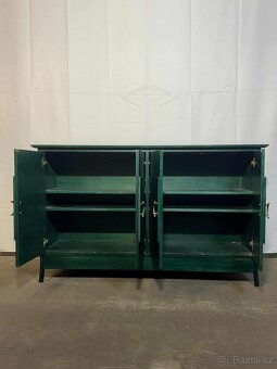 Designová zelená komoda (133004) - 2