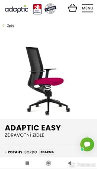 Kancelářská zdravotní židle Adaptic EASY - 2