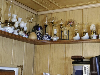 sbírka petrolejových lampiček - 2