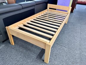 Postel - zvýšená - masiv buk - 2