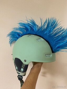 lyzarska helma Wedze 55-58 svetle modra - 2