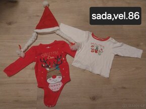 Adventní kalendář papírový Vánoční oblečení - 2