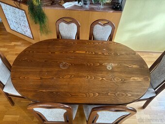 Jídelní stůl a židle - 2