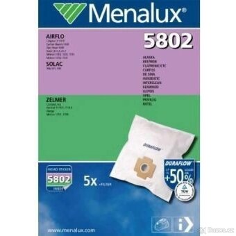 Sáčky do vysavače Menalux 5802 - 2